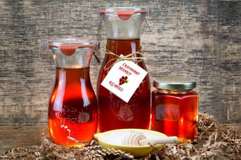 Cranberry Infused Honey